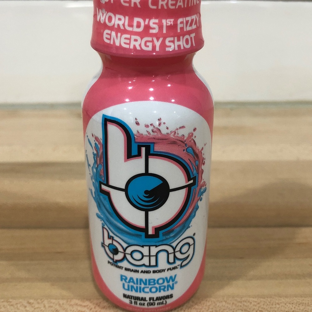 Bang shot rainbow unicorn BB12/23